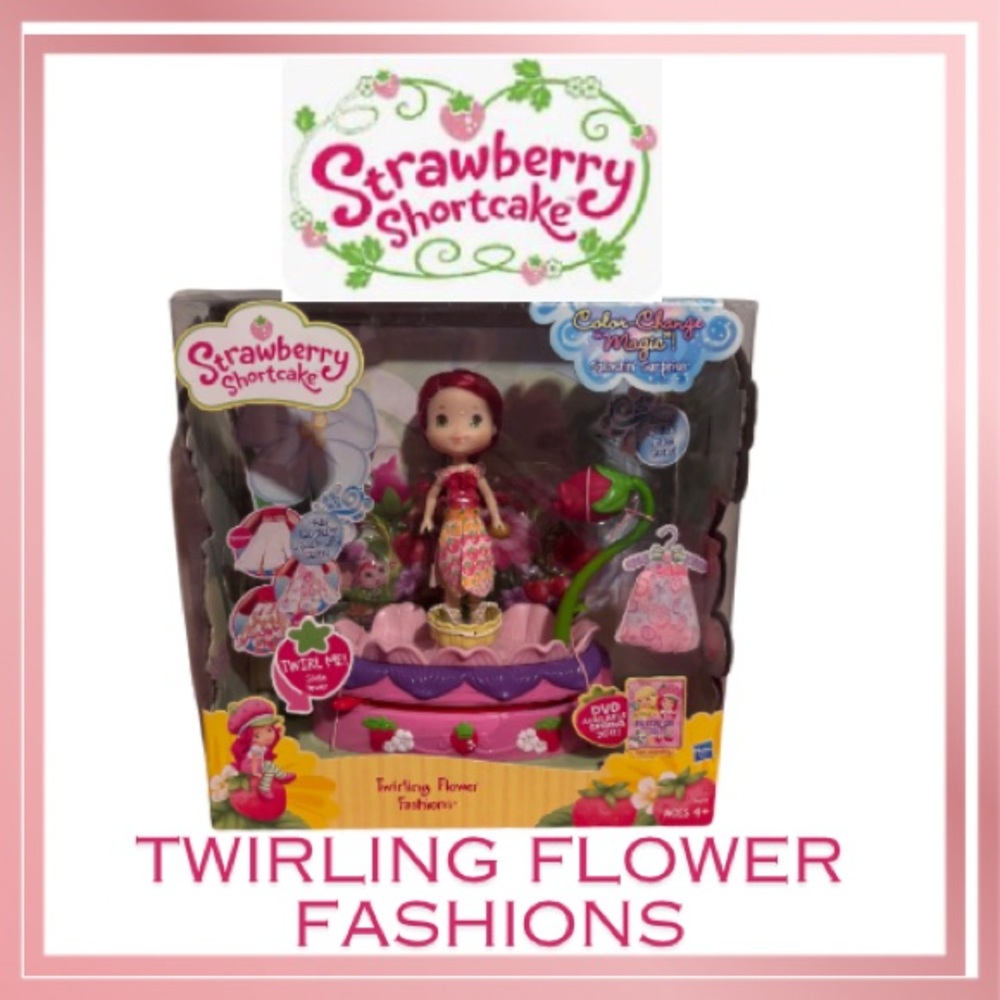 STRAWBERRY SHORTCAKE Twirling Flower Fashions